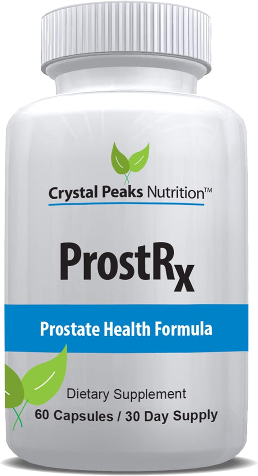 Extra Strength Prostate Support Supplement with Beta-Sitosterol and Saw Palmetto - Reduce Urgency and Nighttime Bathroom Visits - 60 Capsules