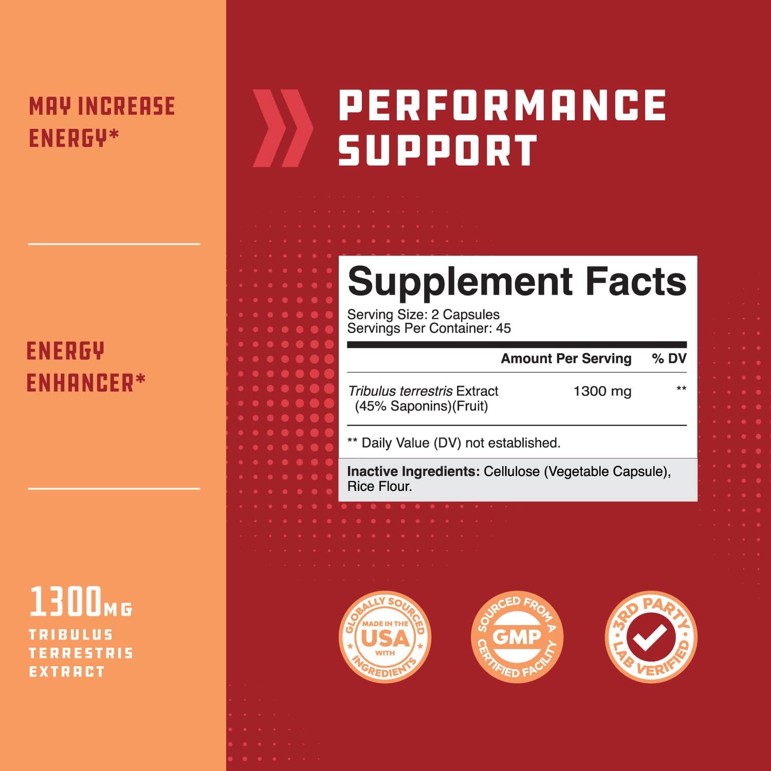 Extra Strength Test Booster and Tribulus Terrestris Extract Bundle - Natural Energy Supplement with Horny Goat Weed for Men and Women