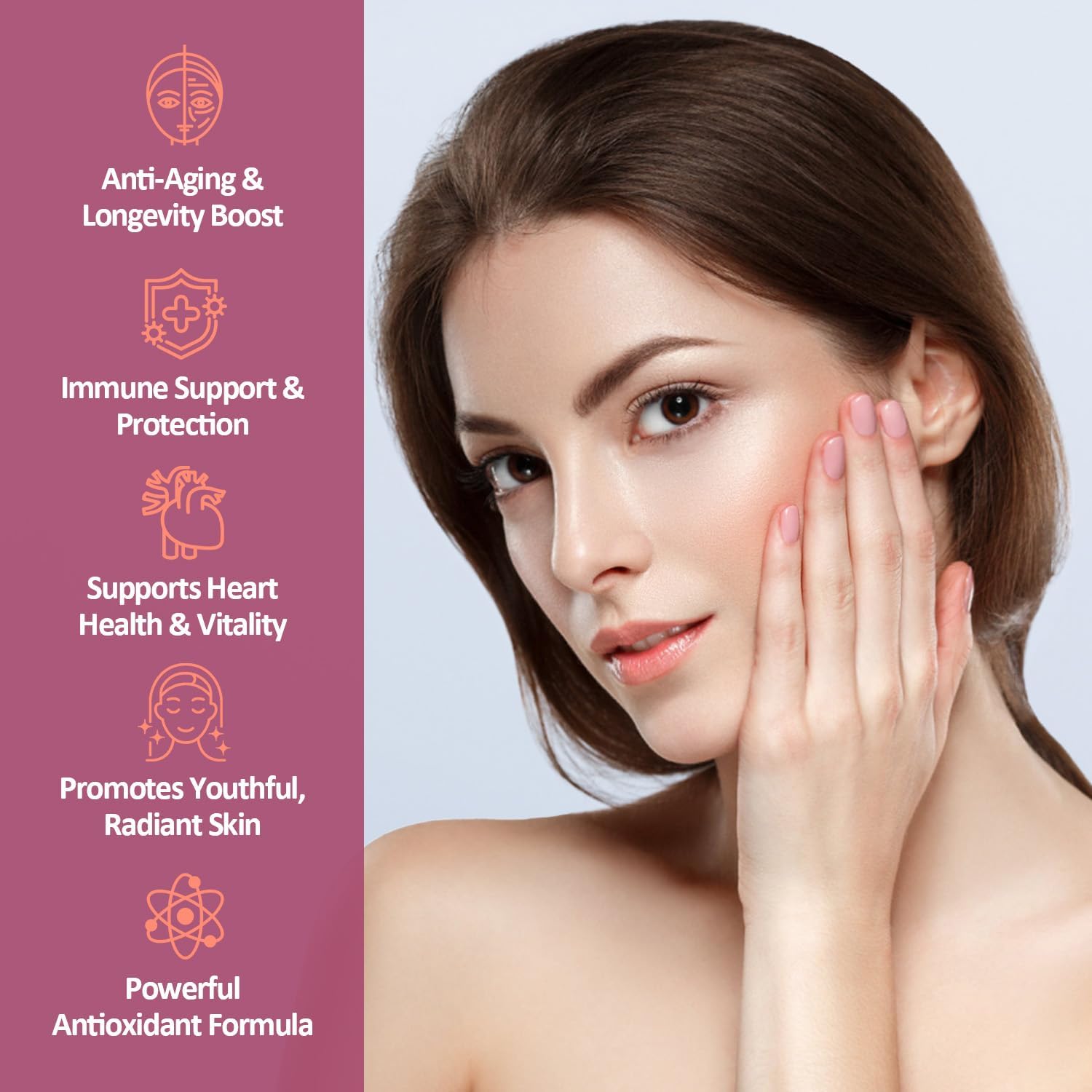 Extra Strength Totaria Resveratrol Supplement with Berberine, Quercetin, Green Tea Extract, Grape Seed Extract - 120 Capsules for Heart Health