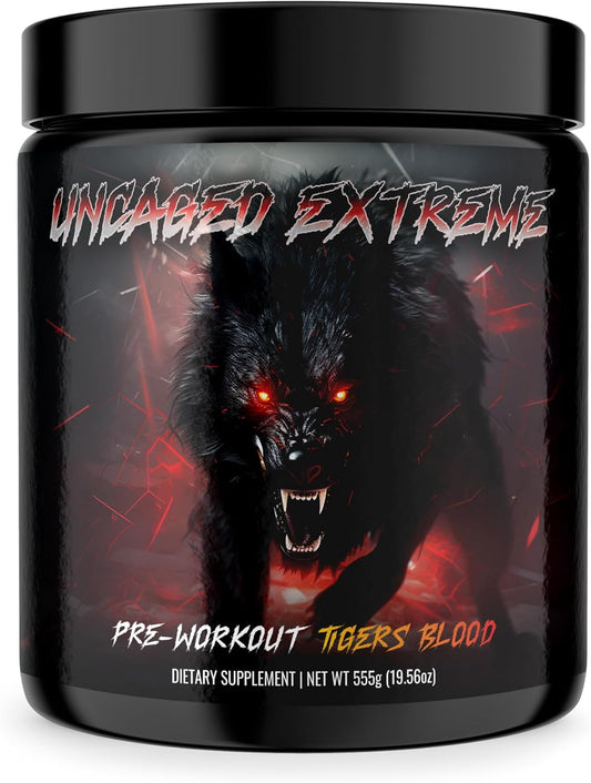 Extreme Energy and Focus Pre-Workout Powder with L-Citrulline and Beta-Alanine - 30 Servings - 1.22 Pound