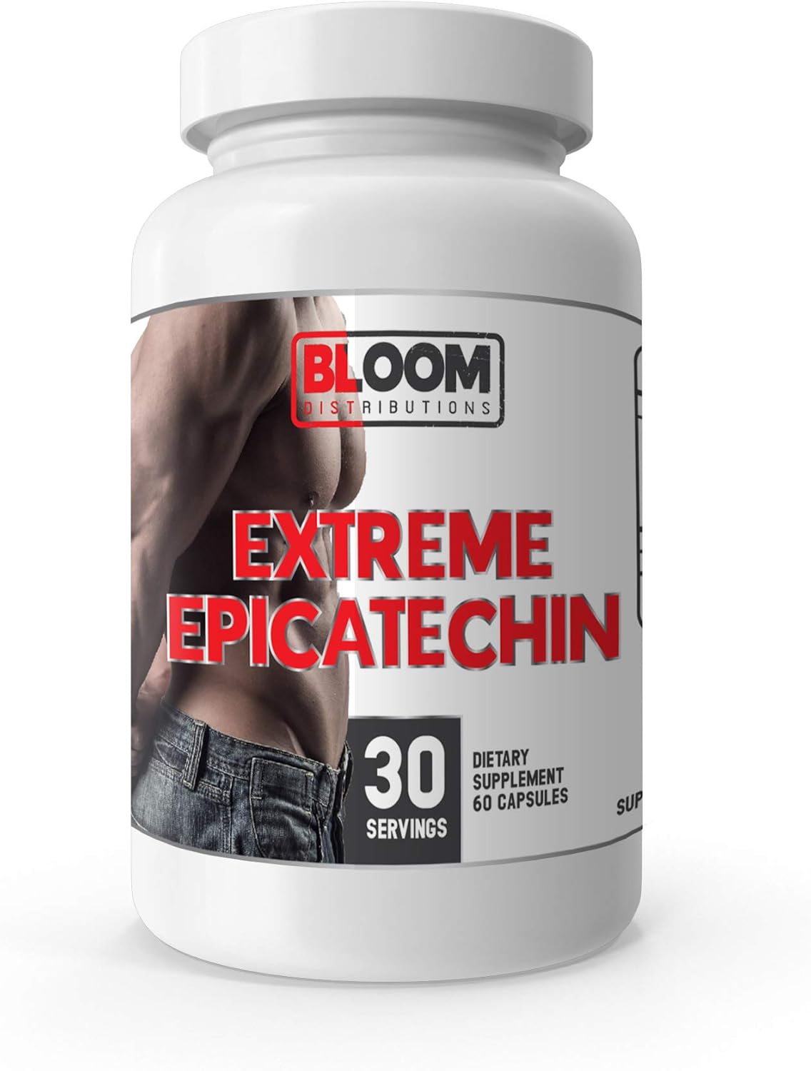 Extreme Epicatechin Supplement - 320mg Epicatechin Capsules for Lean Mass & Performance Boost - Increase Protein Synthesis & Fat Loss