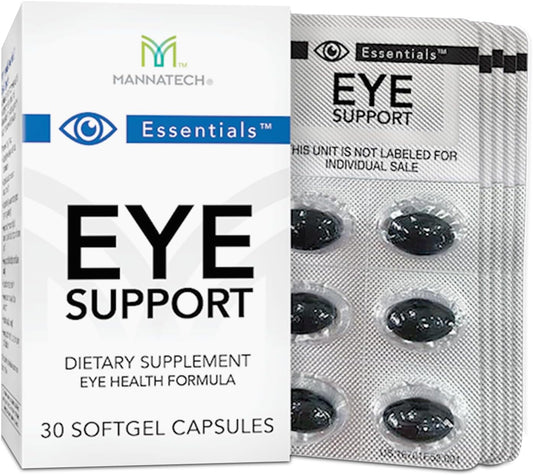 Eye Care Supplement with Lutein & Zeaxanthin for General Eye Health - 30 Softgels