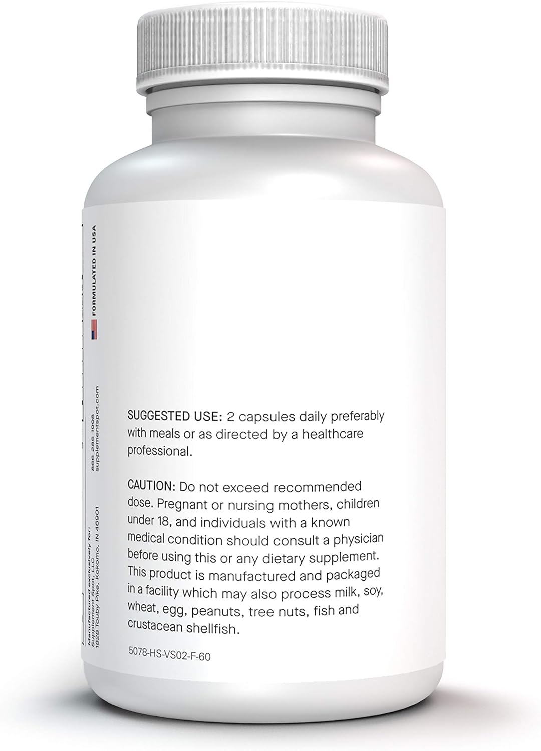 Eye Essentials for Adults - Vitamin & Mineral Supplement with Vitamin A, Bilberry, Zinc & Antioxidants for Eye Health (60 Capsules)