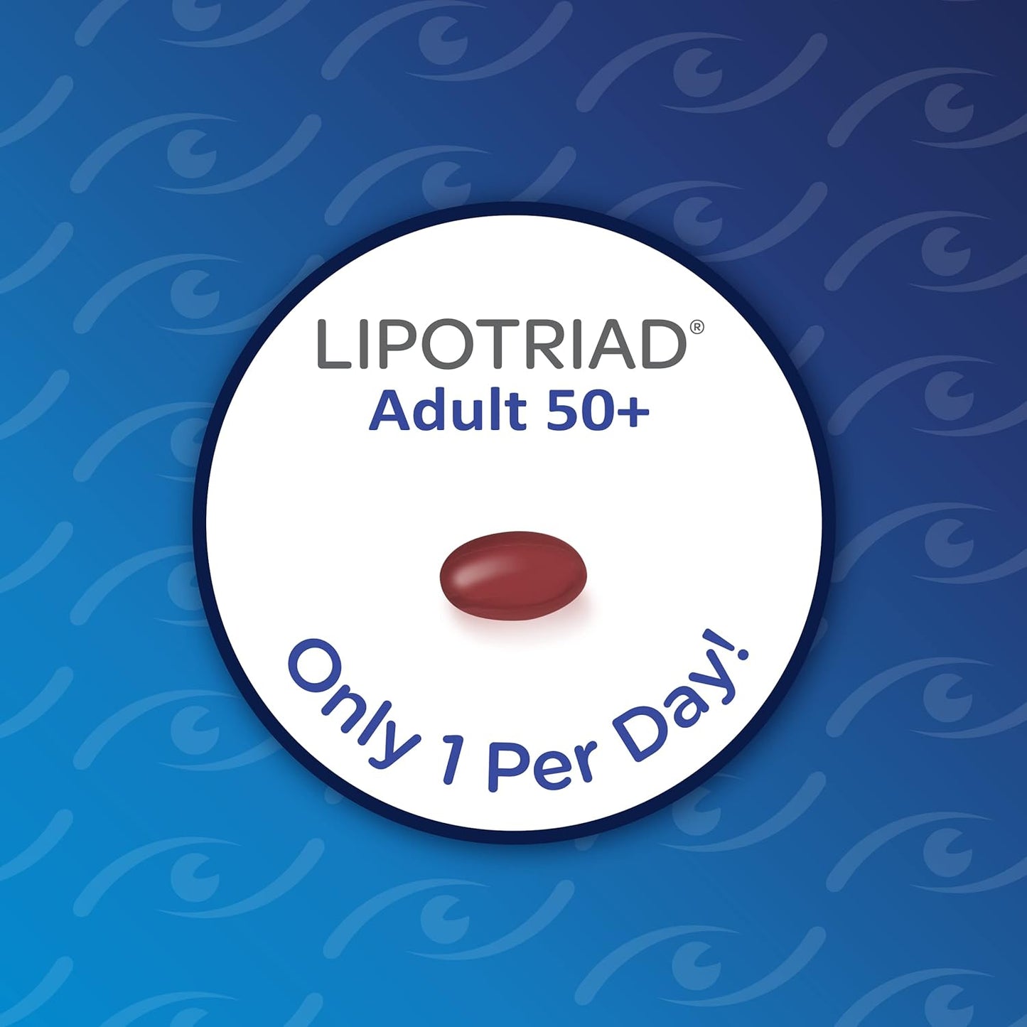 Eye Vitamin and Mineral Supplement with Zinc, Vitamins C & E, Omega 3, Lutein & Zeaxanthin - 60 Count by Lipotriad