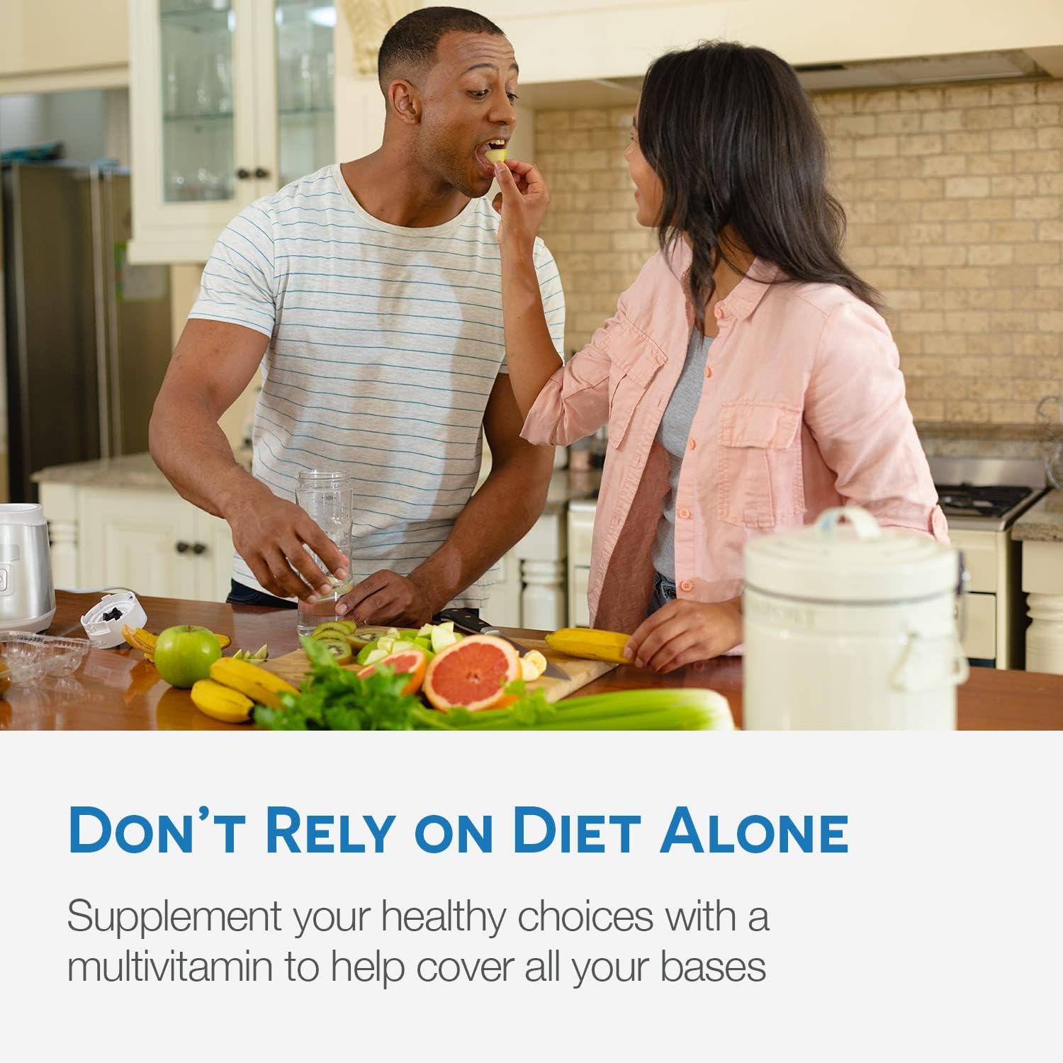 EZ Melts Iron Multivitamin Dissolvable Tablets for Women and Men, Sugar-Free, 30-Day Supply