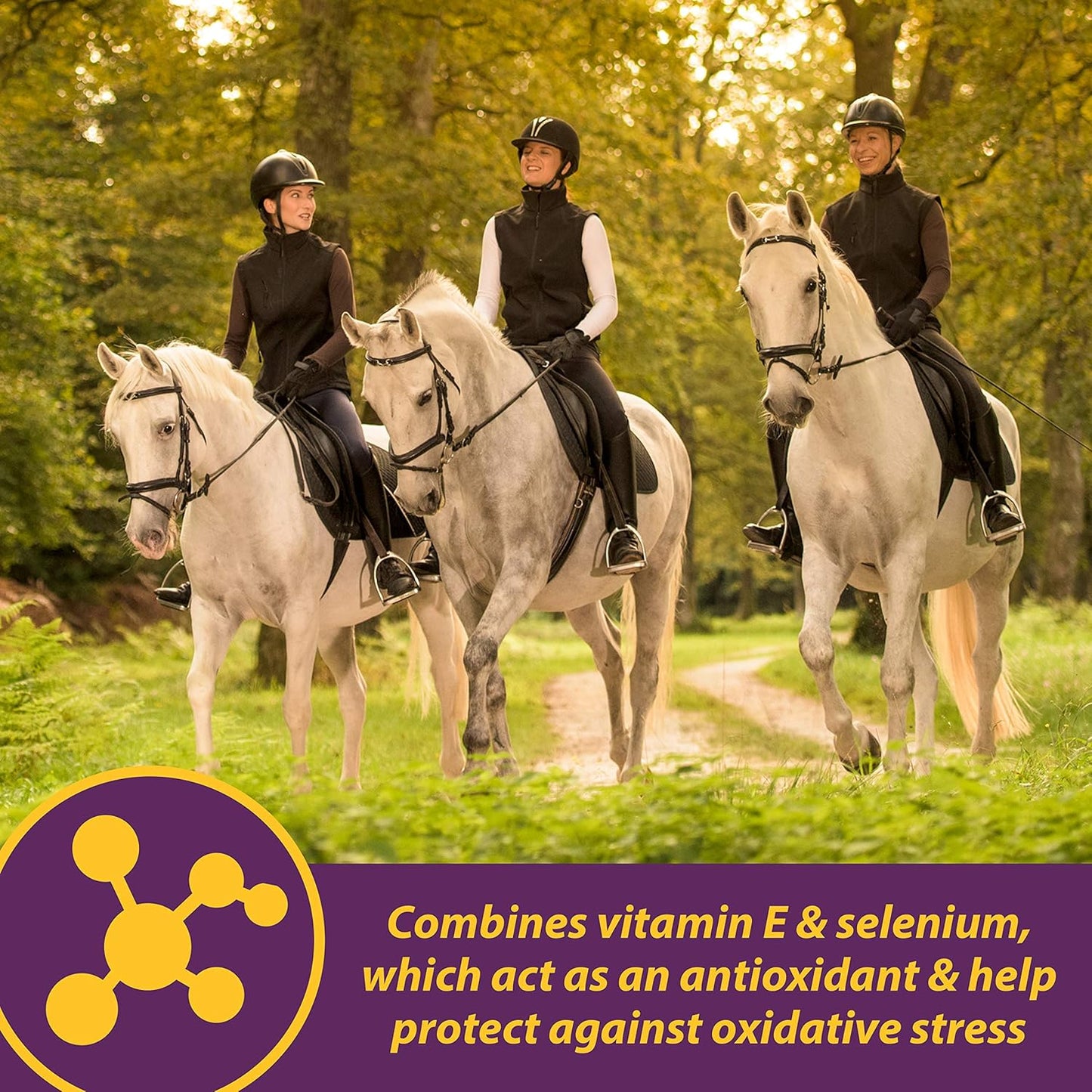 Farnam Horse Health Vita E & Selenium Crumbles Supplement, 3 lbs, 96 Days Supply, Muscle & Antioxidant Support