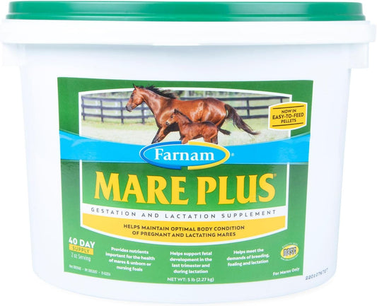 Farnam Mare Plus Supplement for Gestation & Lactation, 5 lbs - 40 Day Supply