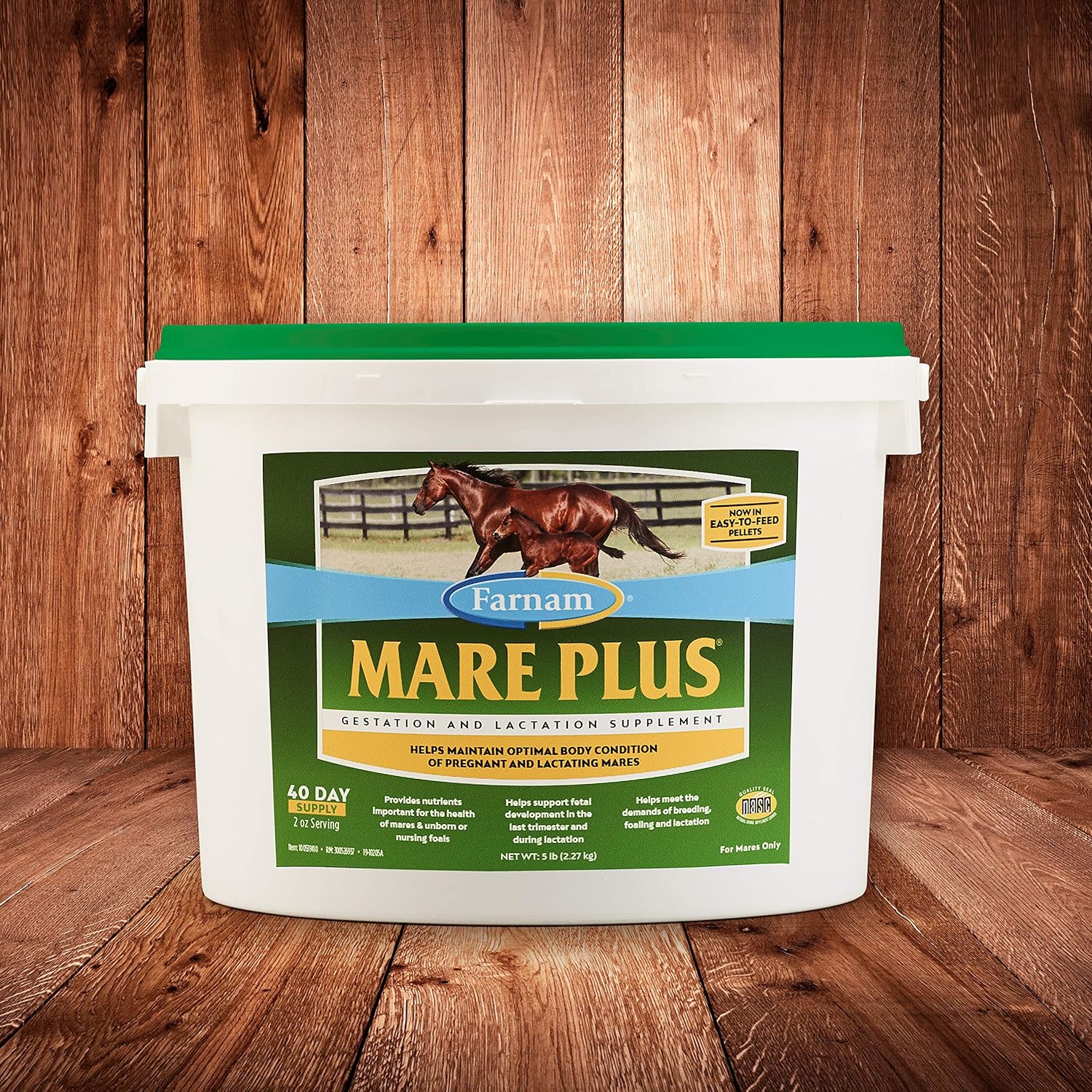 Farnam Mare Plus Supplement for Gestation & Lactation, 5 lbs - 40 Day Supply