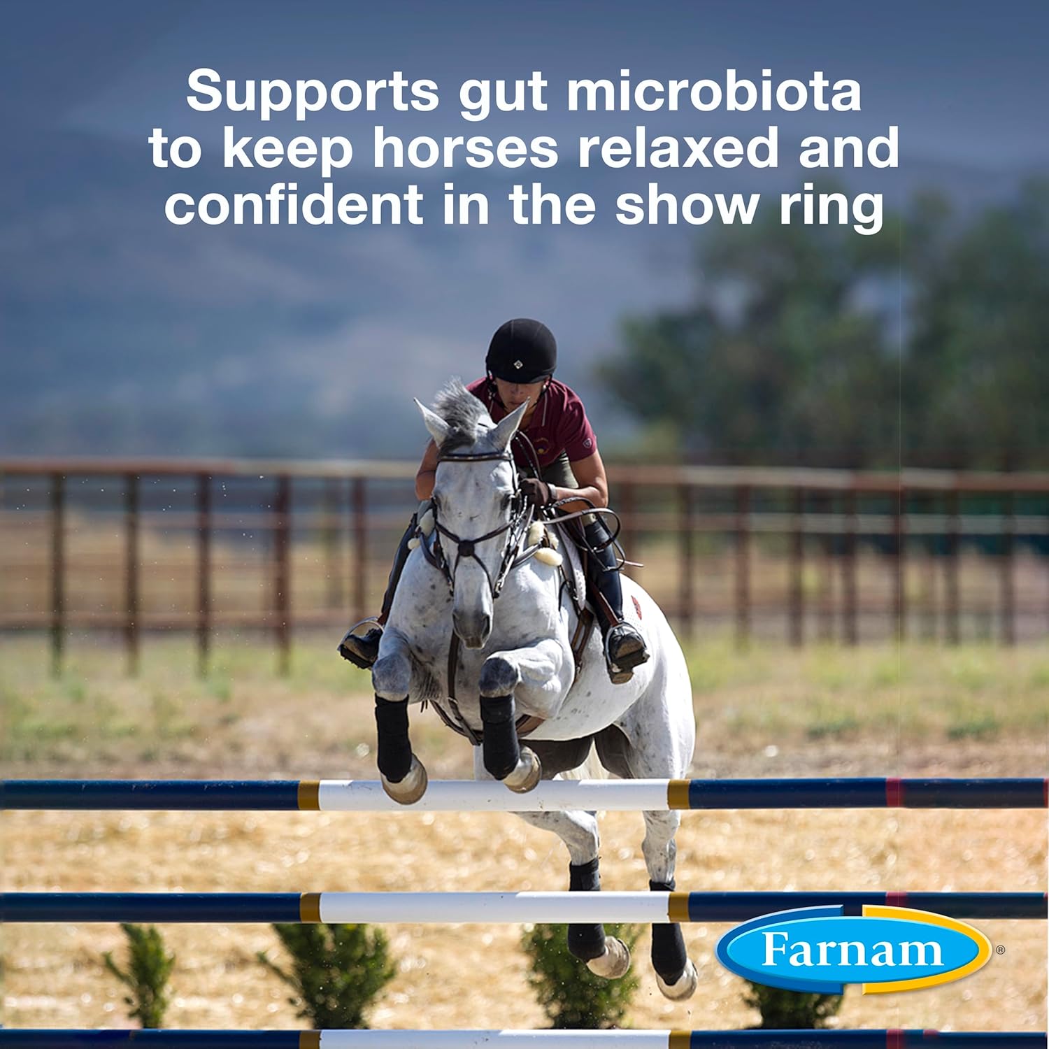 Farnam Quietex Show Pellets for Calming Nervous Horses in the Show Ring - 3.75 lbs.