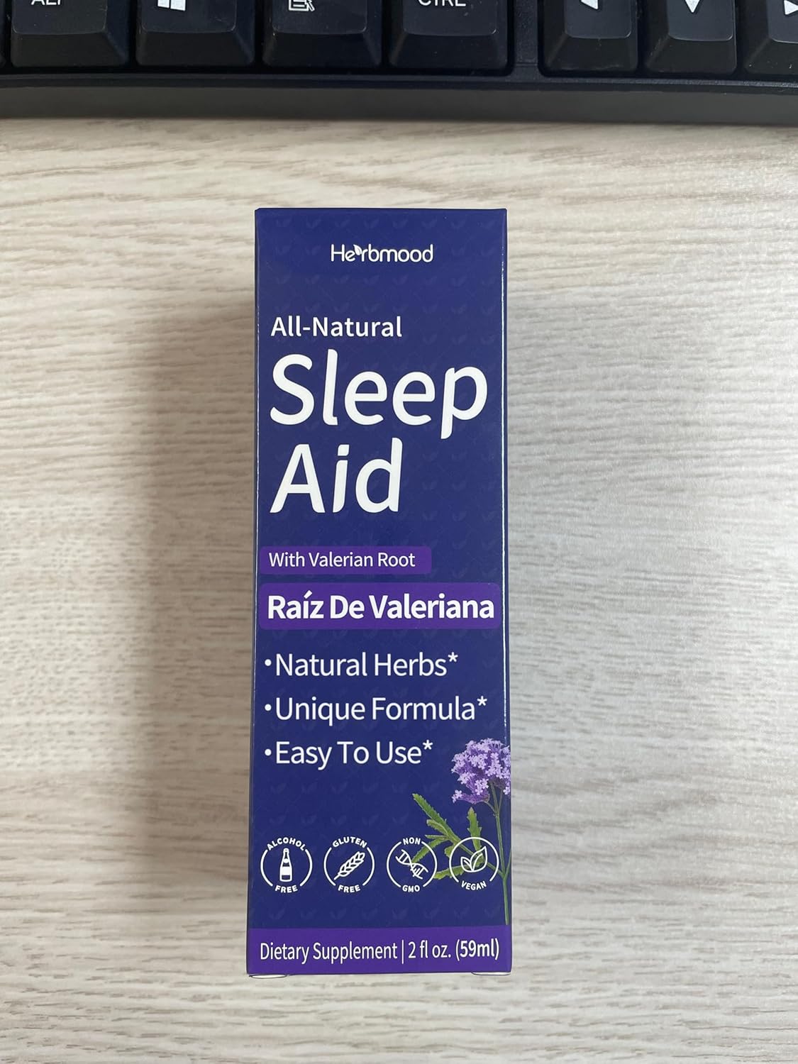 Fast-Absorbing Herbmood Valerian Root Herbal Supplement for Focus and Wellness