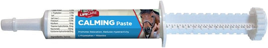 Fast-Acting L-Tryptophan Equine Paste for Nervous Horses - Supports Calm and Focus, 2 Servings