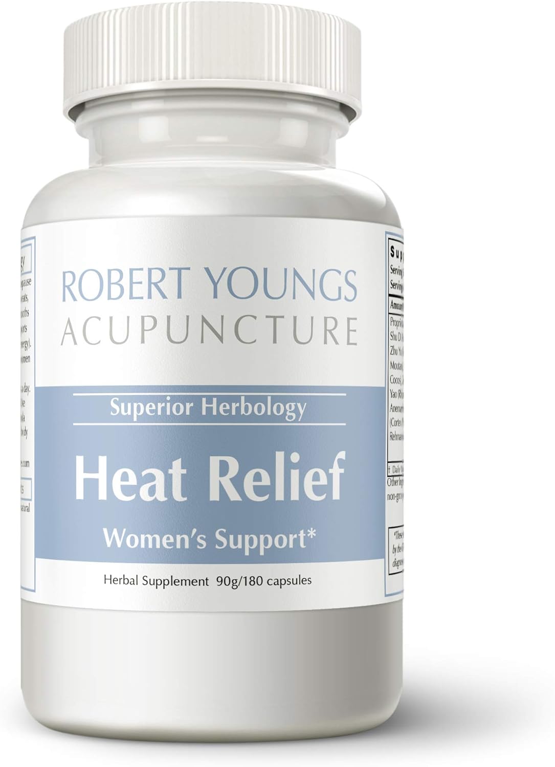 Fast-Acting Menopause Relief Supplement for Hot Flashes & Night Sweats | Extra Strength Herbal Capsules to Reduce Symptoms (180 Capsules)