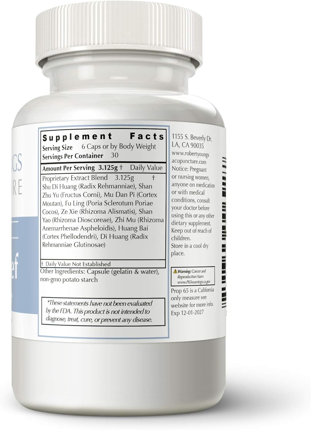 Fast-Acting Menopause Relief Supplement for Hot Flashes & Night Sweats | Extra Strength Herbal Capsules to Reduce Symptoms (180 Capsules)