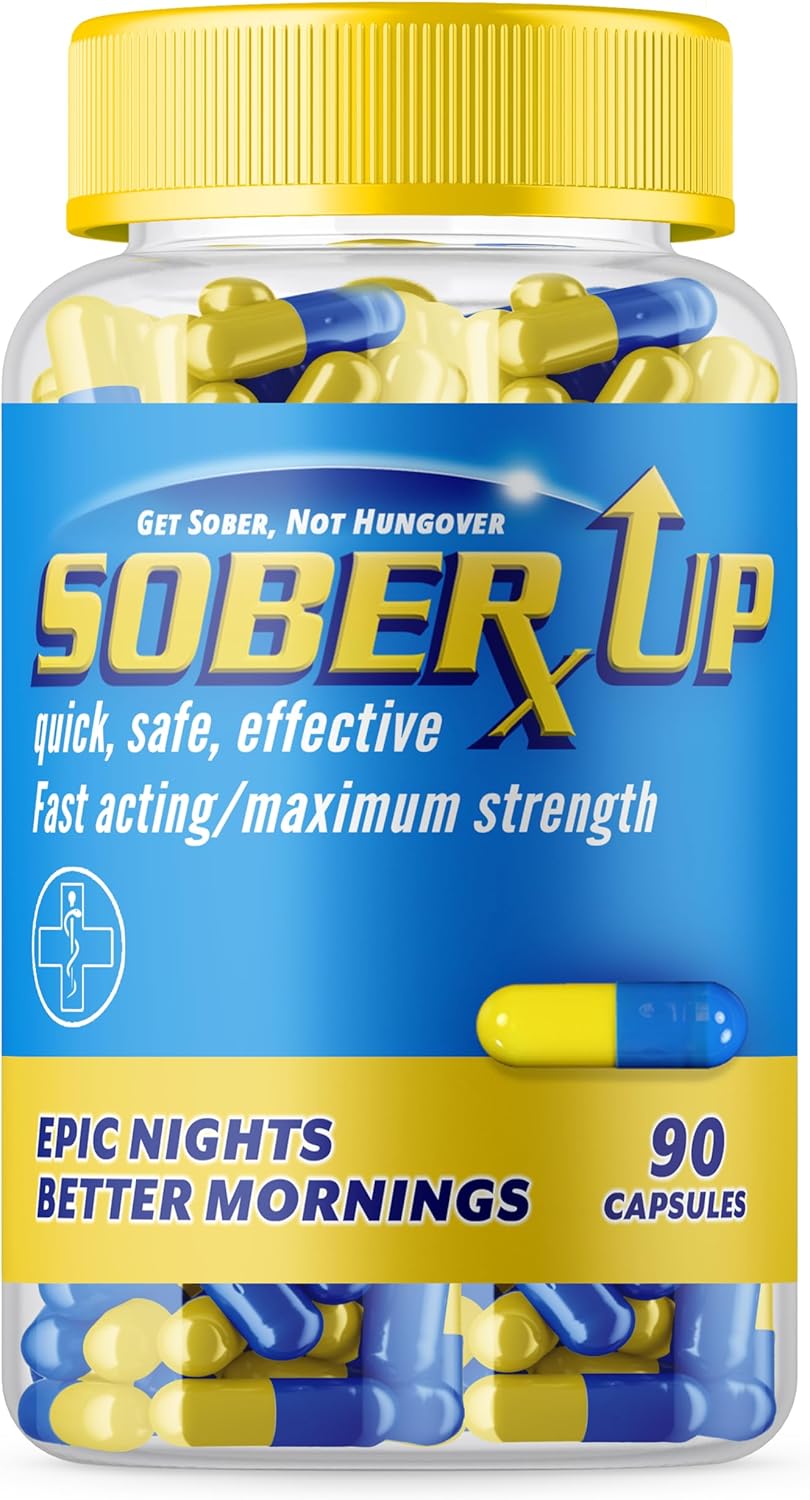Fast-Acting Party Smart Pills for Hangover Relief with DHM and Glutathione