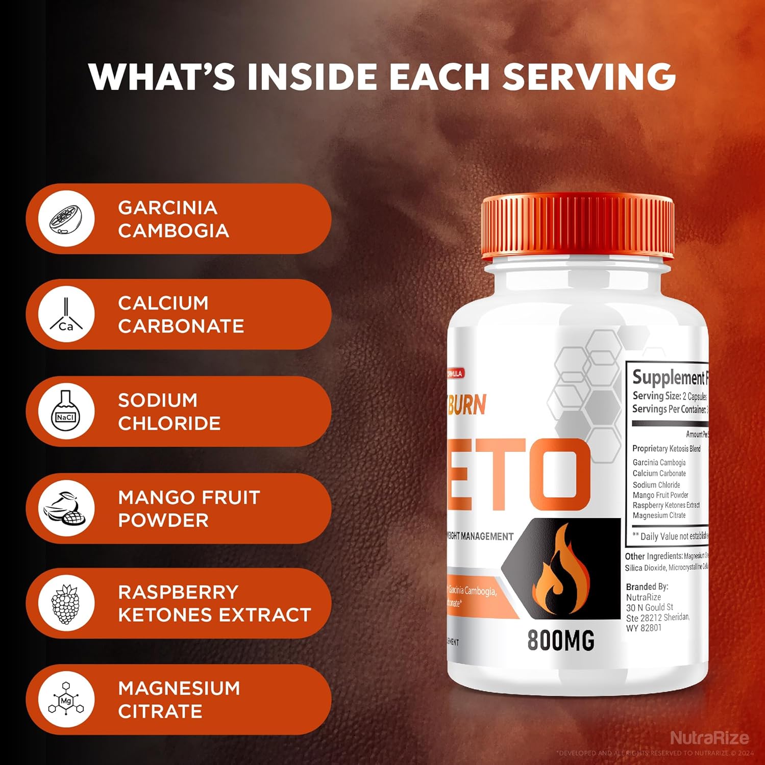 Fast Burn Keto Capsules - 2 Pack for Advance Weight Loss Support - Maximum Support Formula with All Natural Ingredients - 120 Capsules