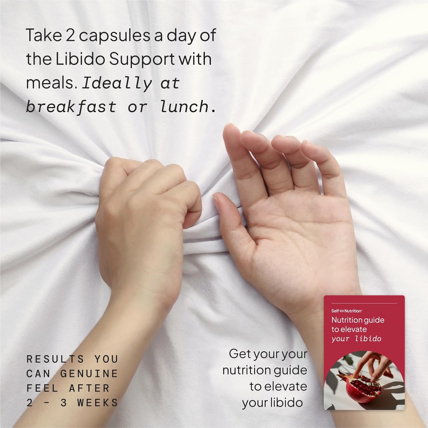 Female Libido Support Supplement with Horny Goat Weed, Maca, Tribulus - Boost Sensitivity, Desire, and Energy - 60 Capsules for Women - Made in USA