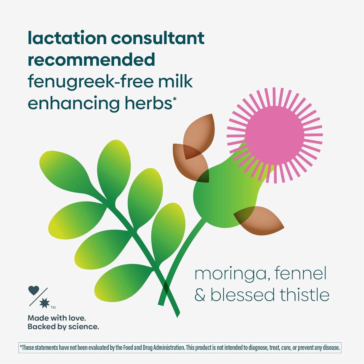 Fenugreek-Free Electrolyte Breastfeeding Drink Mix with Moringa & Blueberry Acai Flavor for Lactation Support - 16 Mixes
