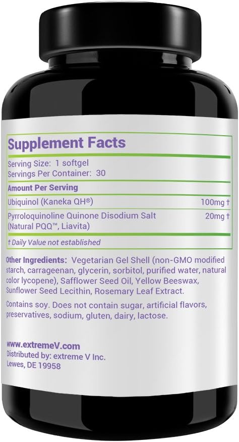 FertileQQ ULTRA Ubiquinol (QH) and PQQ for Natural Reproductive Support - Doctor Recommended Fertility Formula to Boost Mitochondria Egg Cell Health