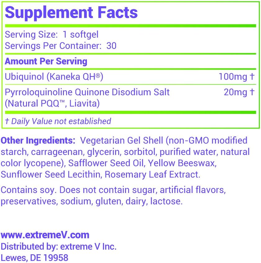 FertileQQ ULTRA Ubiquinol (QH) and PQQ for Natural Reproductive Support - Doctor Recommended Fertility Formula to Boost Mitochondria Egg Cell Health