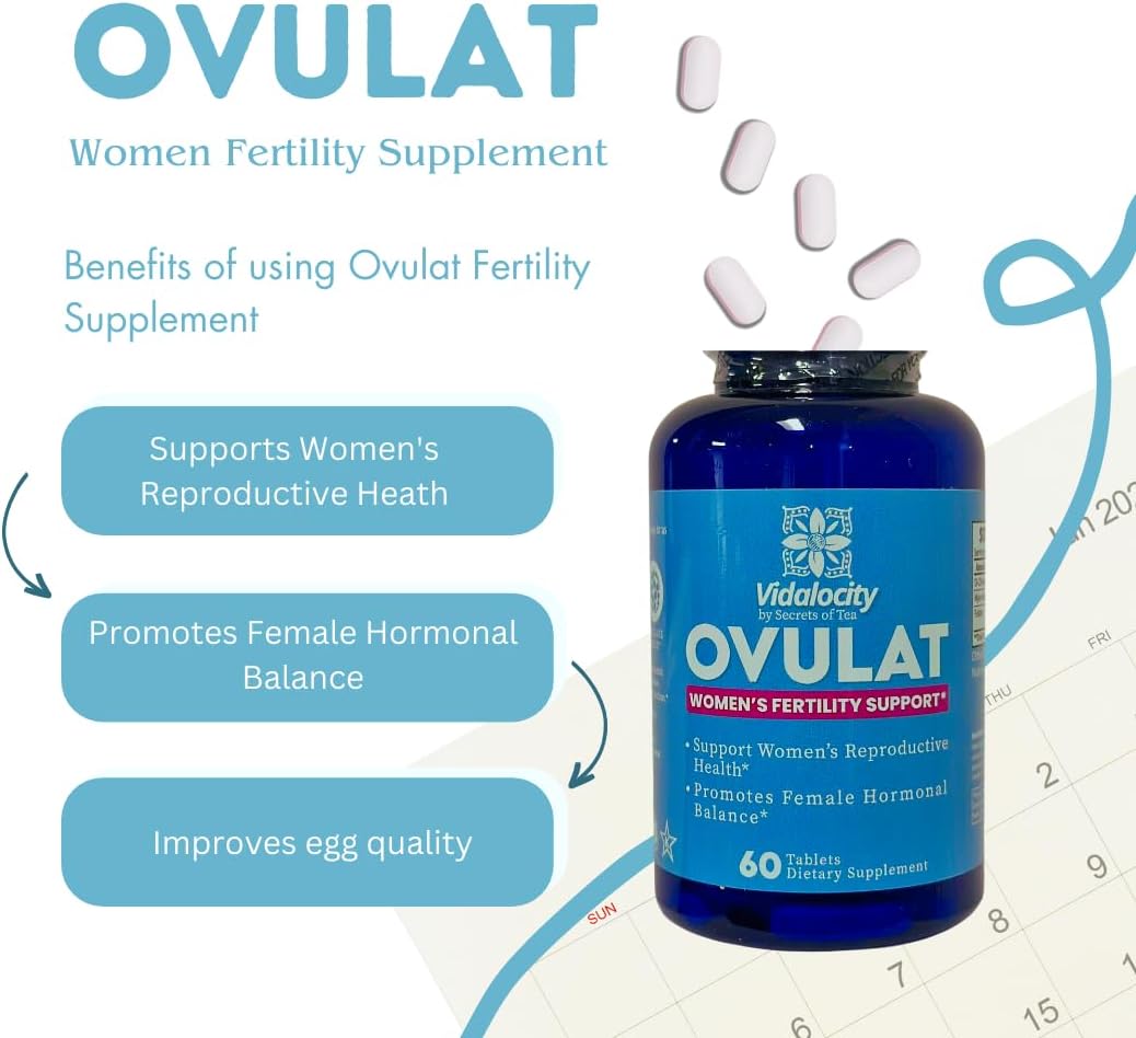Fertility Bundle: Tea, Supplements, Prenatal Vitamins for Women - Hormone Balance Support