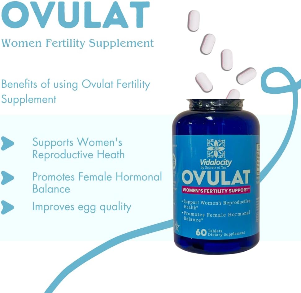 Fertility Bundle: Tea, Supplements, Prenatal Vitamins for Women - Hormone Balance Support