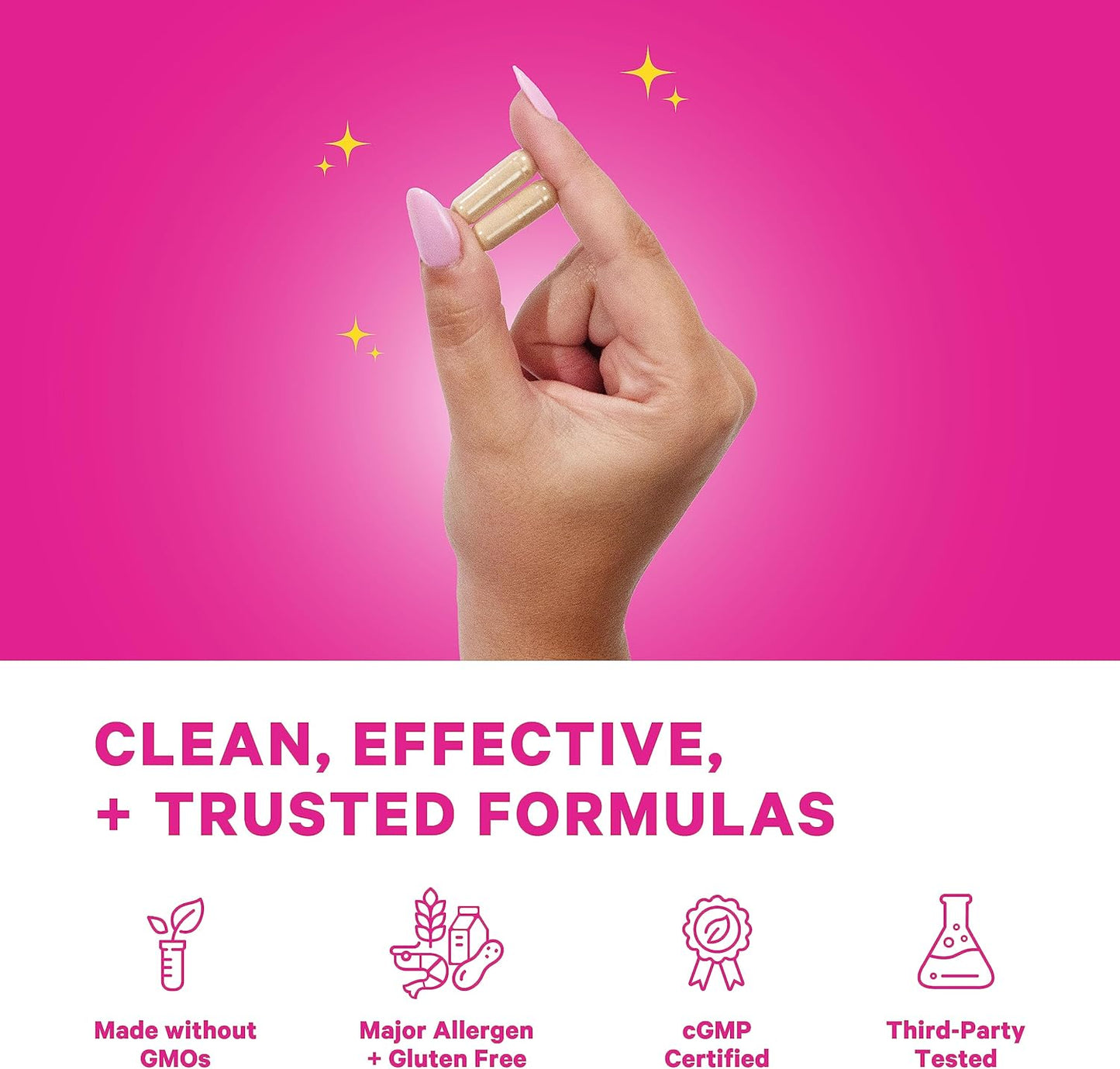 Fertility Supplement & Birth Control Cleanse for Women - Hormone Balance with Vitex, Inositol, Folate, Ashwagandha - 2 Pack