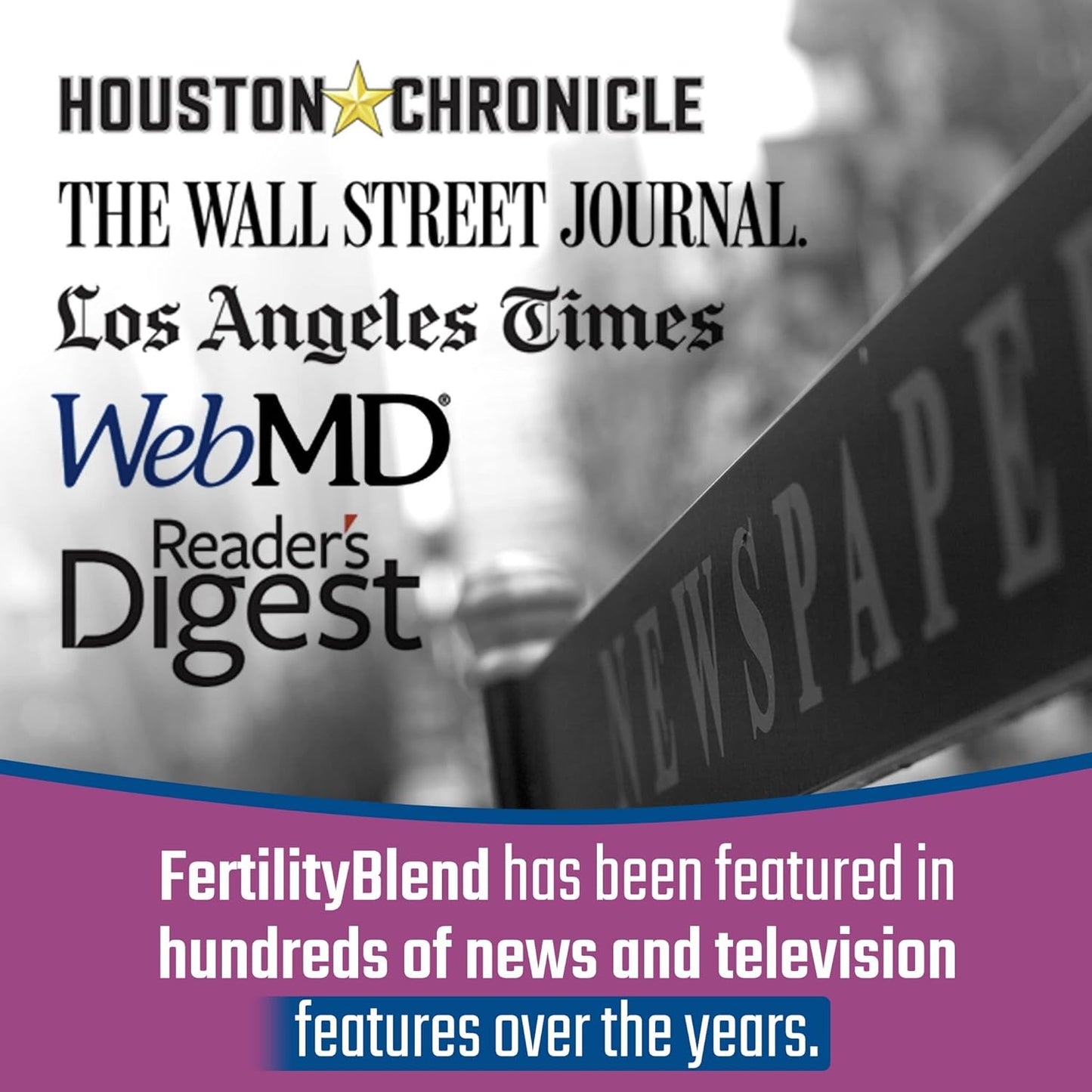 Fertility Supplements for Women - Daily Wellness Blend, Conception Vitamins, Progesterone Support - 2 Pack