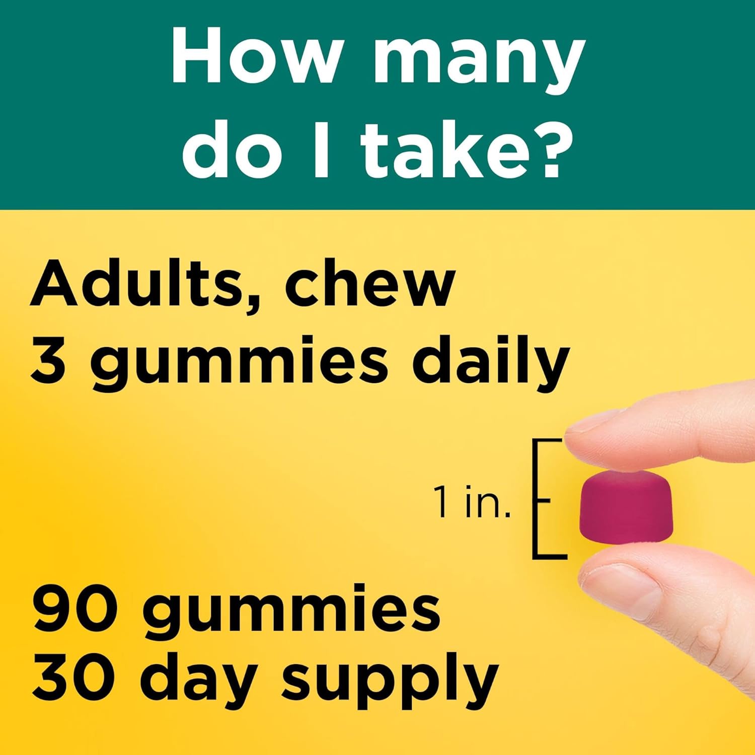 Fiber Gummies - 5g per Serving, Digestive Health Support - 90 Gummies