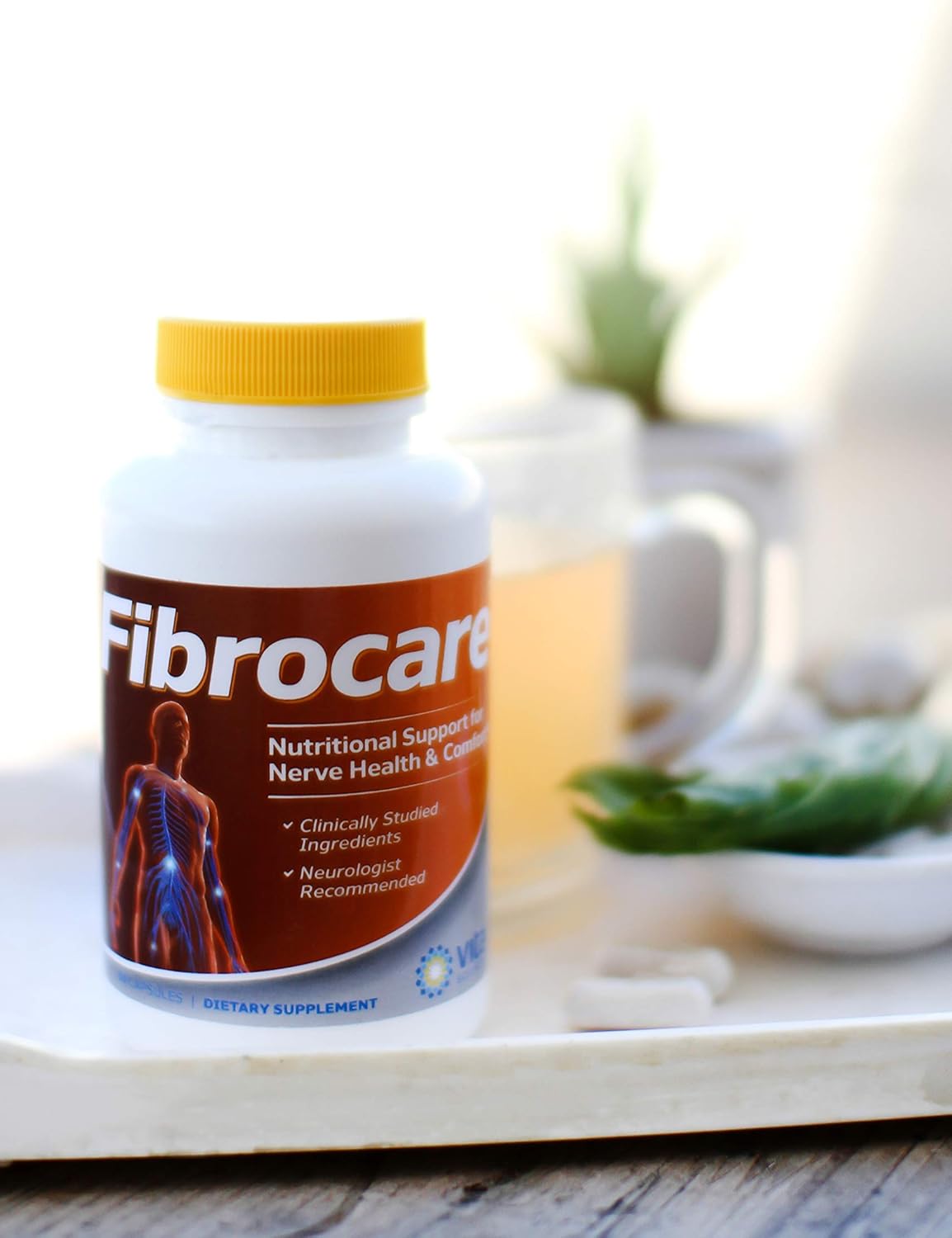 FibroCare Fibromyalgia Supplement with R-ALA for Nerve Health Renewal - 60 Ct.