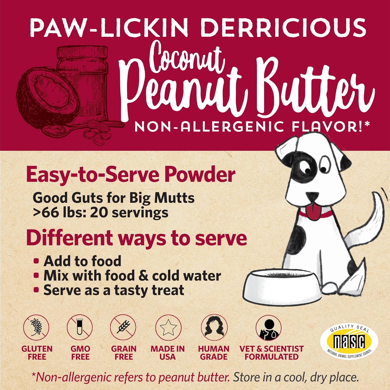 Fidobiotics Good Guts Probiotic for Dogs - 12 Billion CFUs, 11 Strains, 5 Enzymes - Digestive Gut Health for Adult & Puppy Dogs - 20 Day Supply
