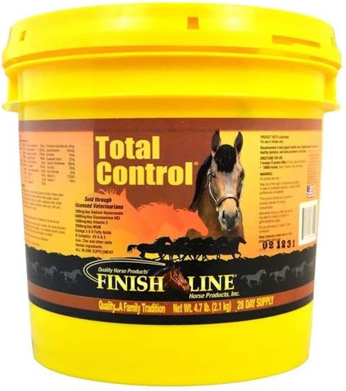 Finish Line Total Control Equine Supplement - 4.7 lb Jar