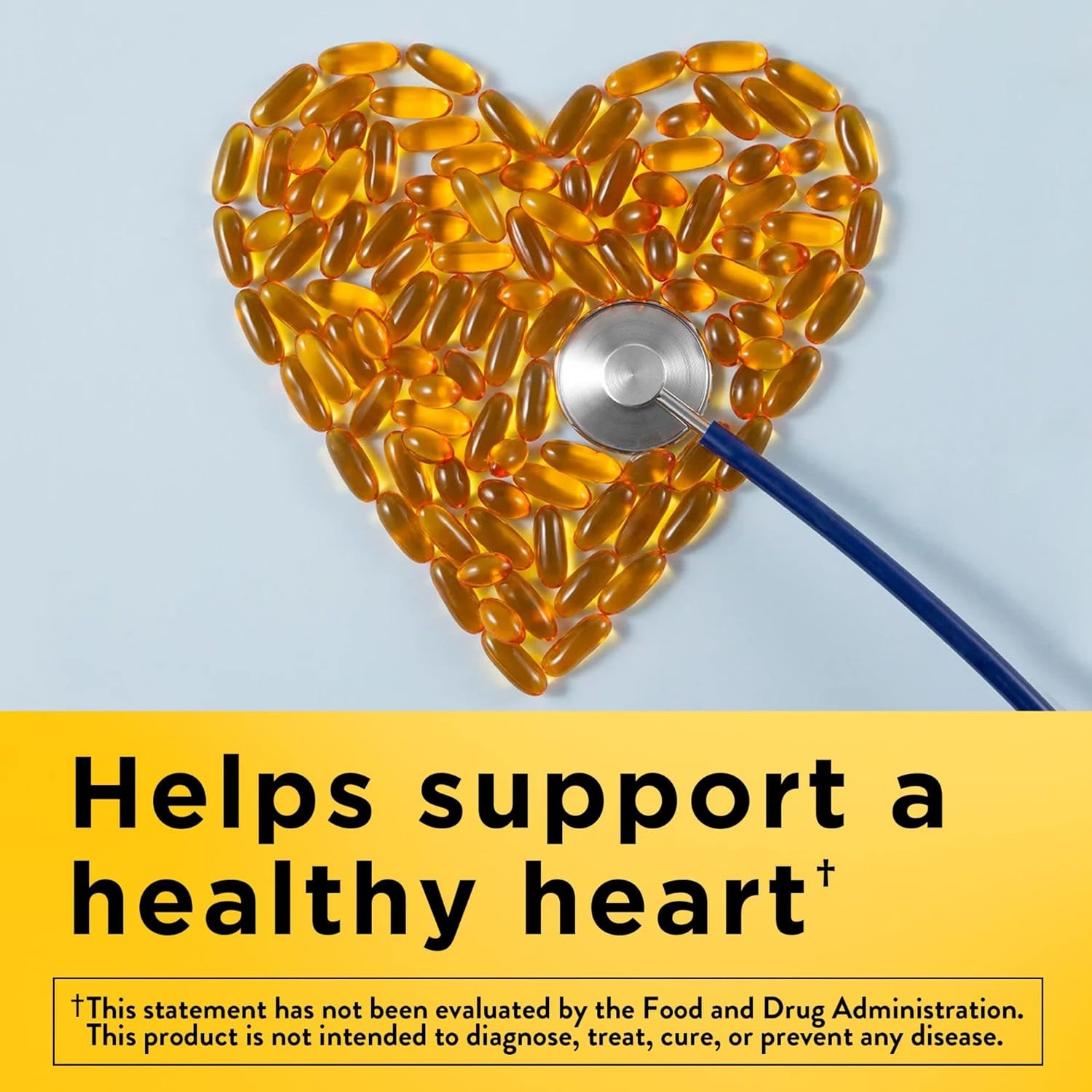 Fish Oil Supplements for Heart Health - 1200 mg Omega 3 Softgels, 150 Count