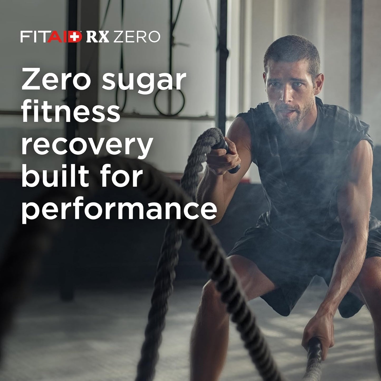 FITAID RX Zero Sugar Workout Recovery Drink Variety Pack - 12 Fl Oz (Pack of 12) - All-In-One Blend with Encapsulated Creatine, BCAAs, Glucosamine, Turmeric, B-Complex, and Electrolytes
