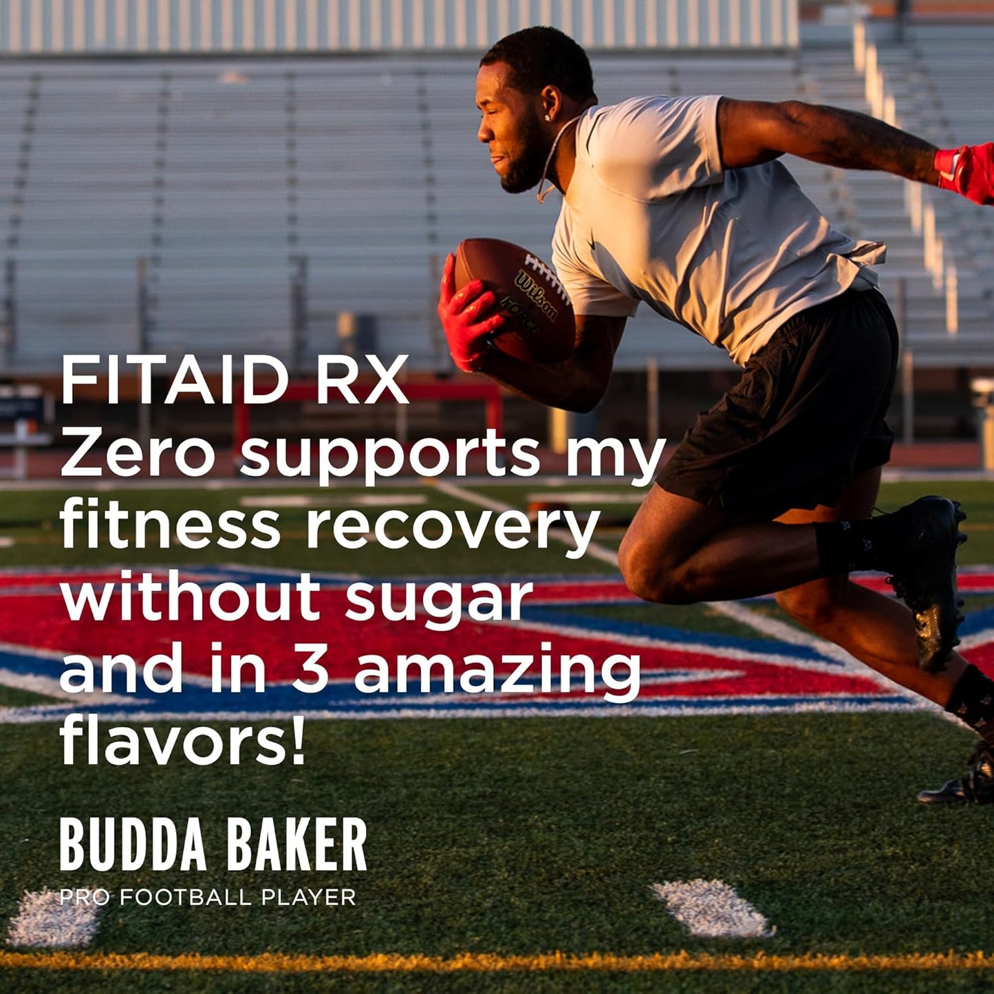 FITAID RX Zero Sugar Workout Recovery Drink Variety Pack - 12 Fl Oz (Pack of 12) - All-In-One Blend with Encapsulated Creatine, BCAAs, Glucosamine, Turmeric, B-Complex, and Electrolytes