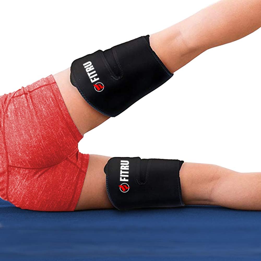 Fitru Premium Thigh Trimmers: Unisex Body Wrap Sauna Waist Trainer for Legs - Slimming and Toning Support