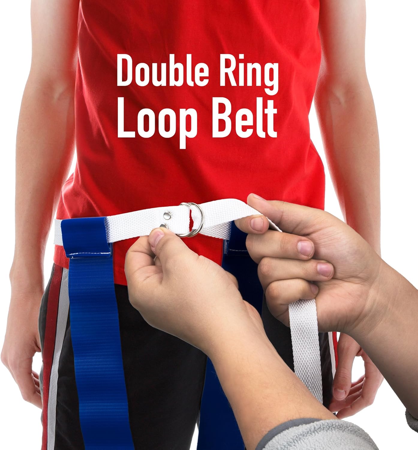 Flag Football Belt with 2 Flags - Essential Accessories for Flag & Touch Games, Practice, Training - Crown Sporting Goods