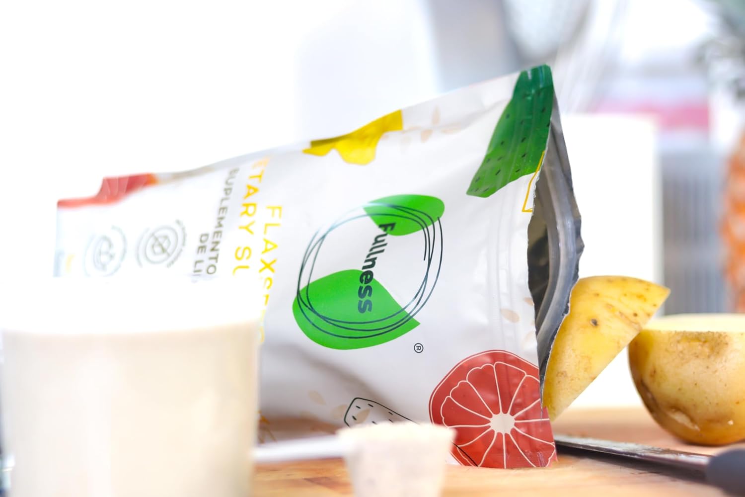 Flaxseed Supplement for a Healthy Diet - Natural Source of Omega-3s and Fiber