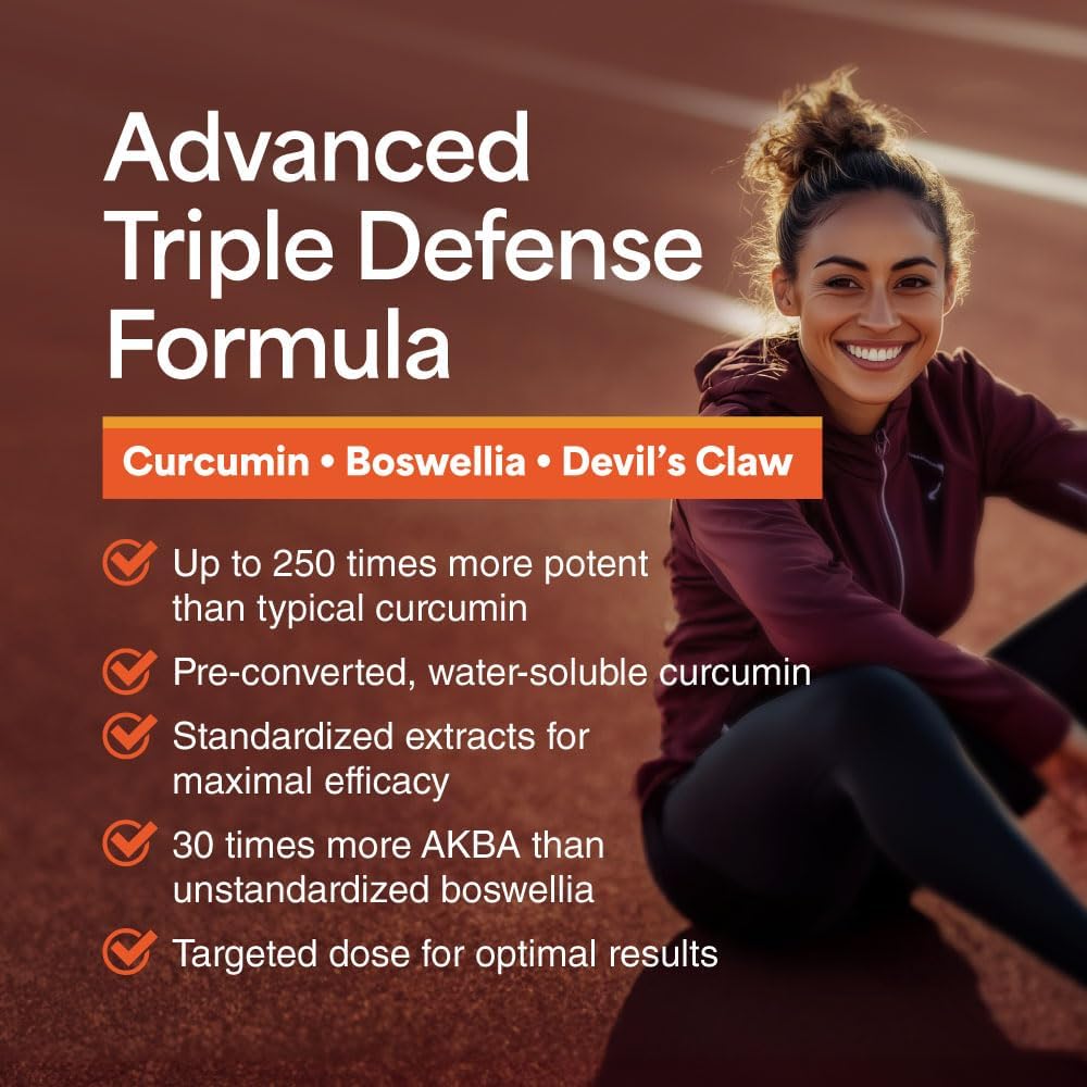 FlexC MAX EX: Turmeric Curcumin C3 Reduct 95% Tetrahydrocurcuminoids, Bioperine, Boswellia, Devil’s Claw for Antioxidation, Joint Relief