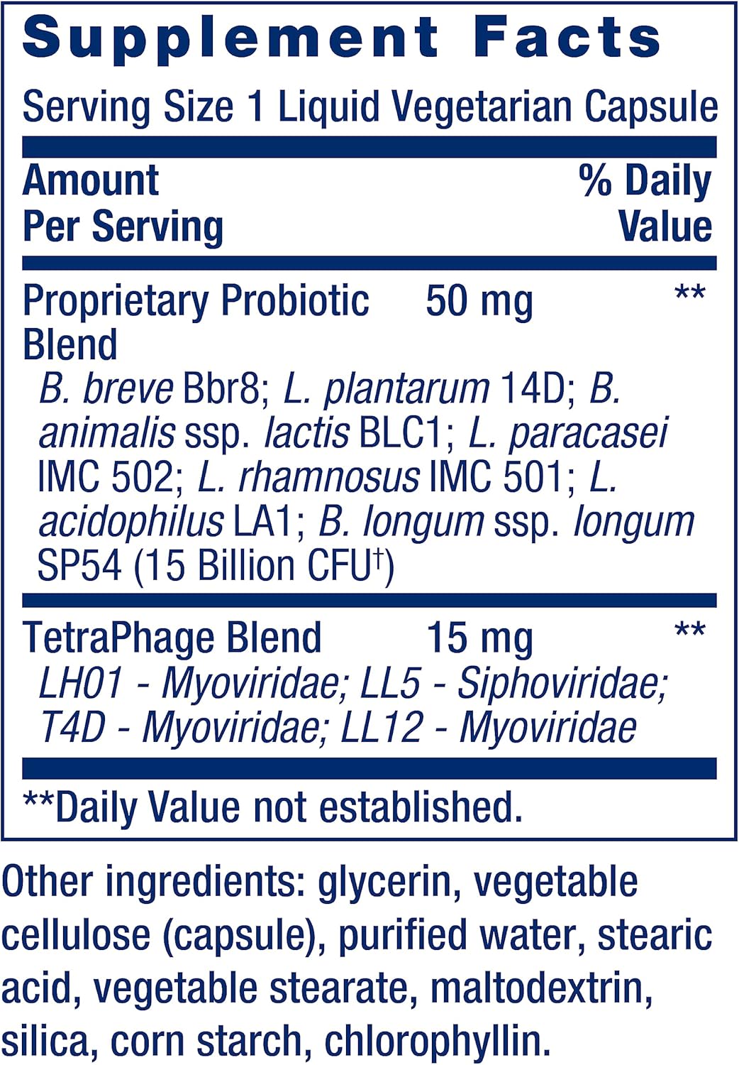 FLORASSIST GI with Phage Technology: Probiotic Support for Digestive Health, Nutrient Absorption - 30 Liquid Vegetarian Capsules