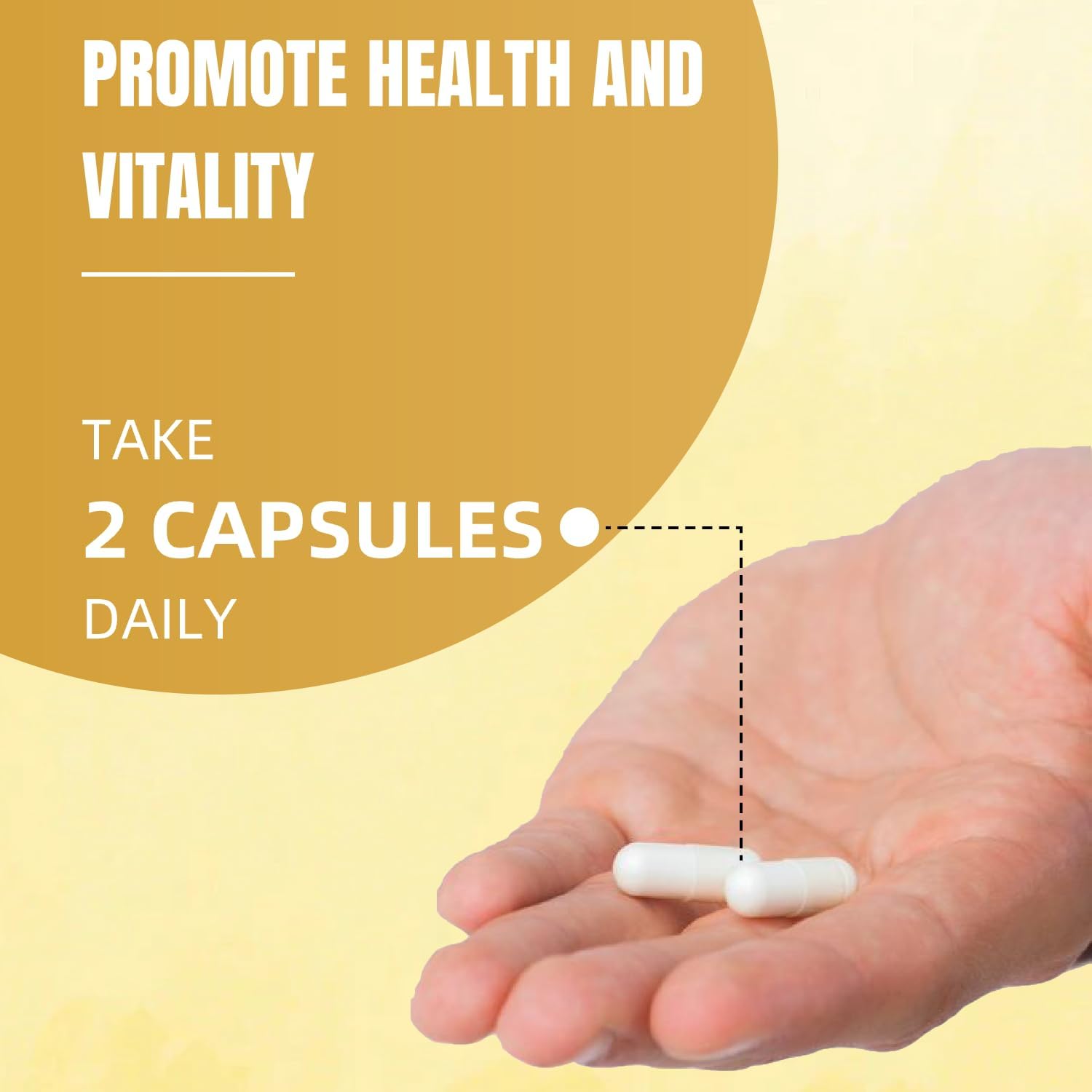 Flynew Anti-Aging Supplement for Healthy Hair, Skin, Nails, Cellular Health - 60 Capsules, Made in USA