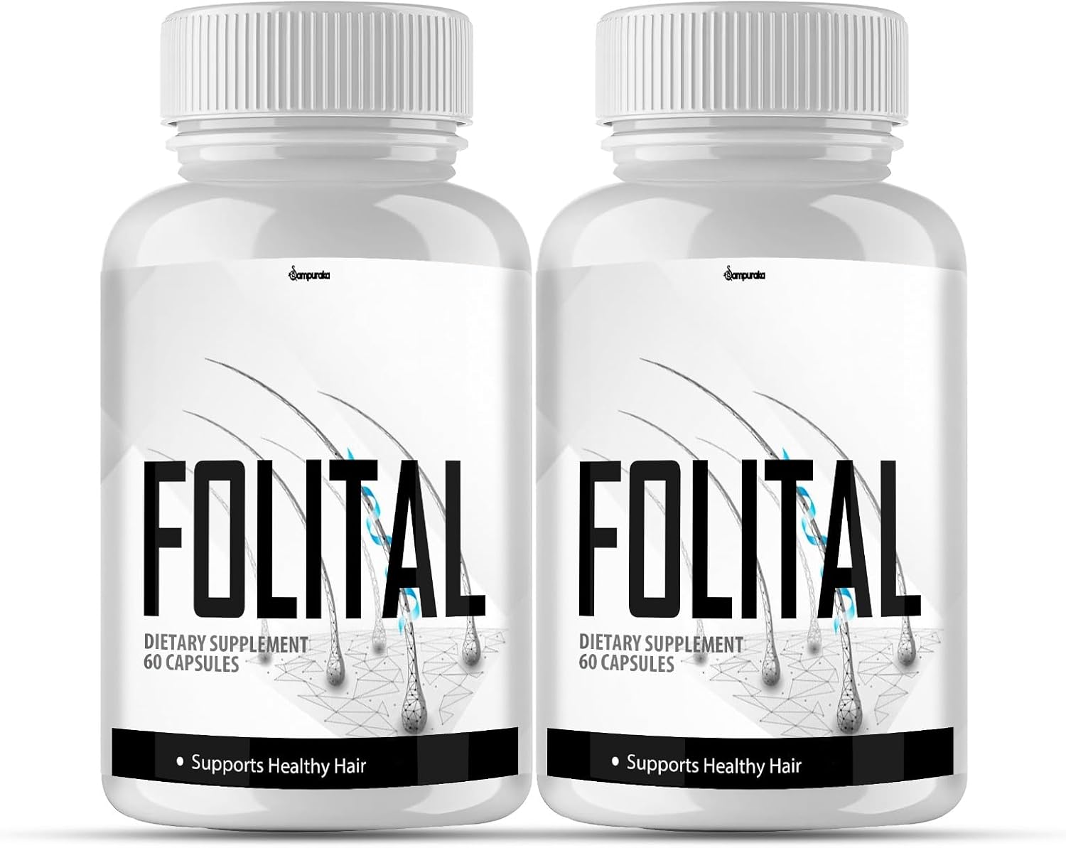 Folital Advanced Formula Supplement - Double Pack for 60 Days Supply