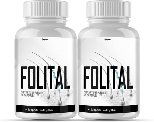 Folital Advanced Formula Supplement - Double Pack for 60 Days Supply