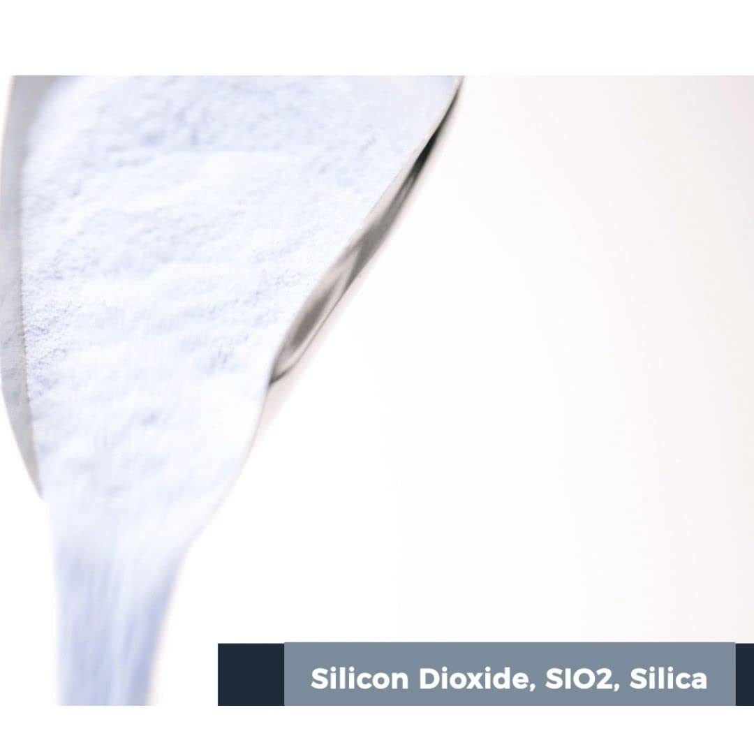 Food Grade Silica Powder 5 kg - Moisture-Absorbing Anticaking Agent for Tablet Press & Capsule Filler Pill Mix - LFA Tablet Presses Silicon Dioxide