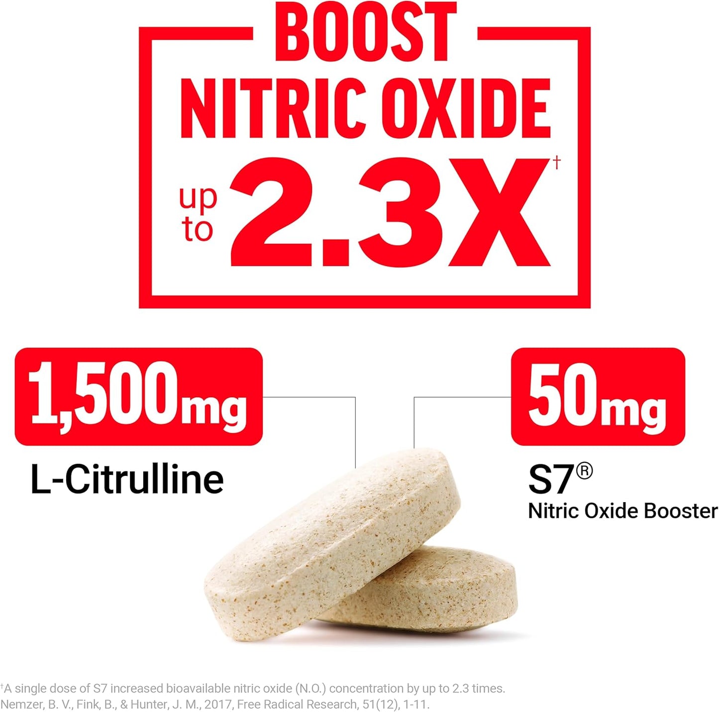 Force Factor Score! XXL 3-Pack: Nitric Oxide Booster for Men with L-Citrulline, Black Maca, Tribulus - Enhance Athletic Performance, Stamina, Blood Flow - 90 Tablets
