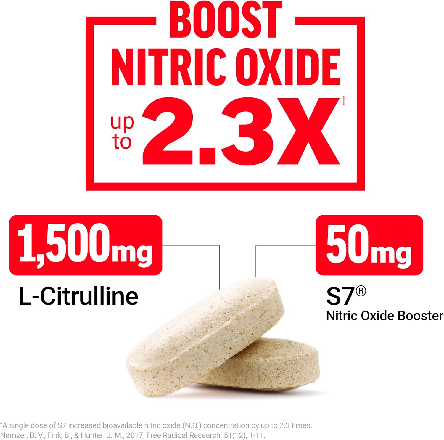 Force Factor Score! XXL 3-Pack: Nitric Oxide Booster for Men with L-Citrulline, Black Maca, Tribulus - Enhance Athletic Performance, Stamina, Blood Flow - 90 Tablets
