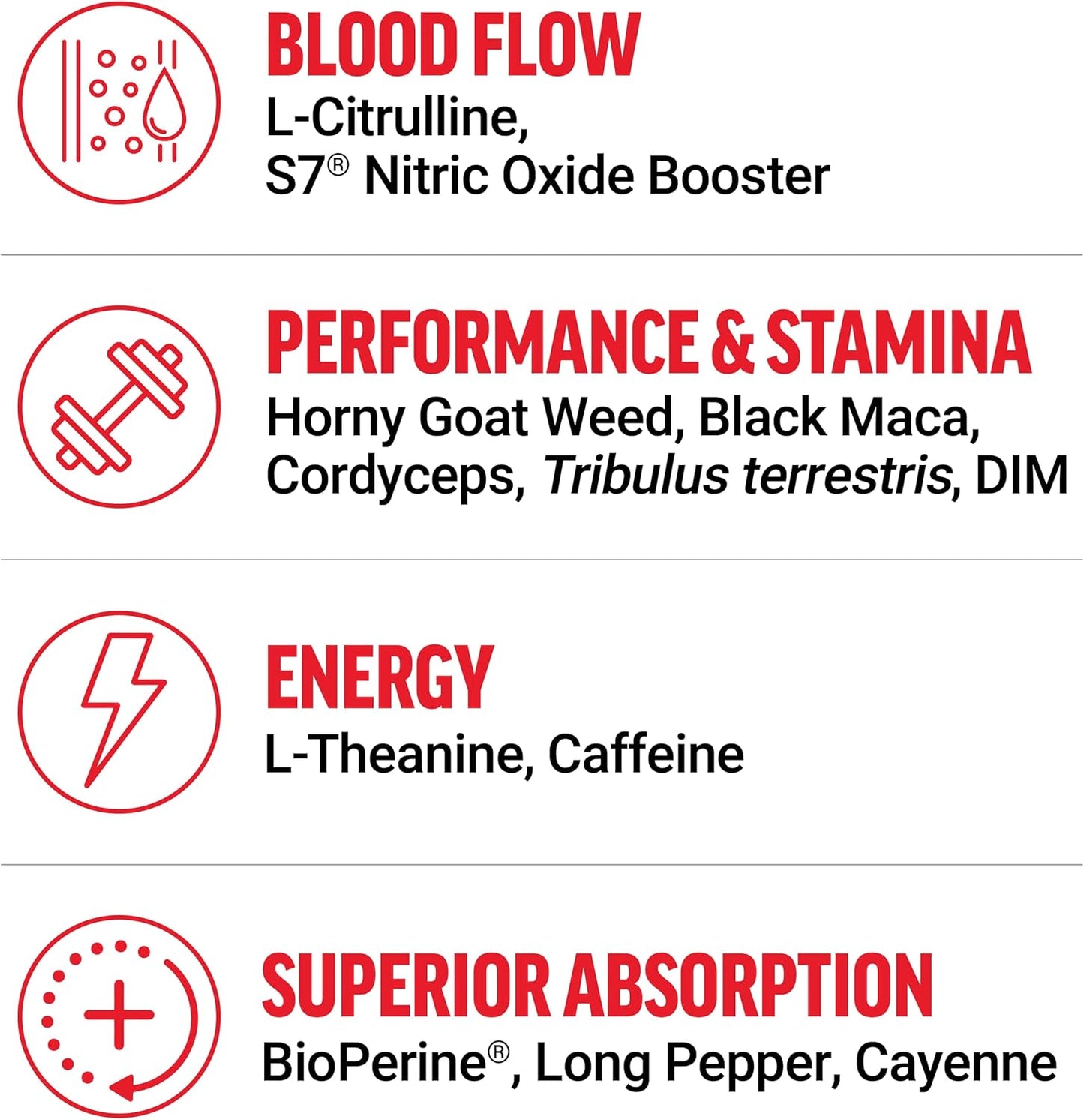 Force Factor Score! XXL 3-Pack: Nitric Oxide Booster for Men with L-Citrulline, Black Maca, Tribulus - Enhance Athletic Performance, Stamina, Blood Flow - 90 Tablets