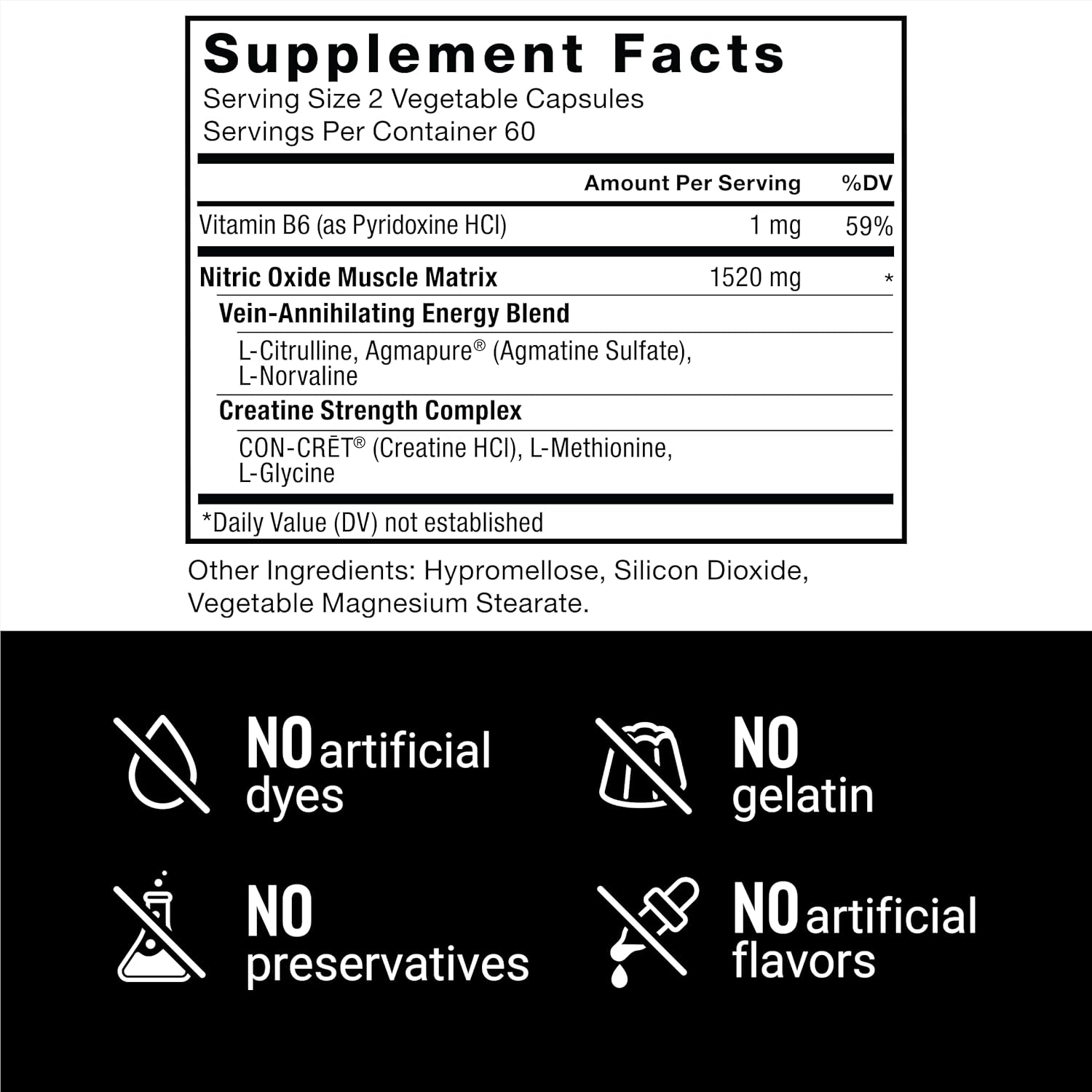 Force Factor Volcano Pre-Workout Supplement for Men - Nitric Oxide Booster with Creatine and L-Citrulline - Enhance Energy, Muscle Building, Pump, and Workouts - 120 Capsules