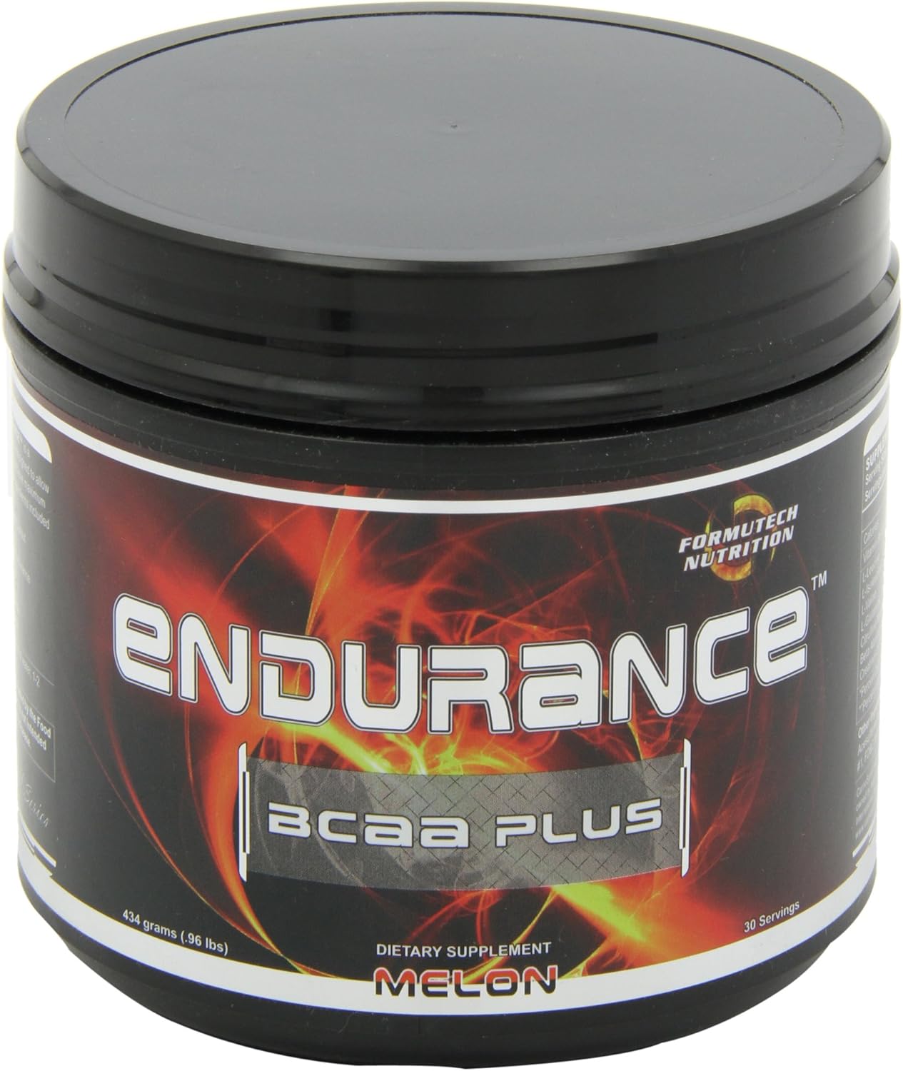 Formutech Nutrition Endurance BCAA Plus with Beta Alanine for Improved Endurance and Performance, Melon Flavor, 434g