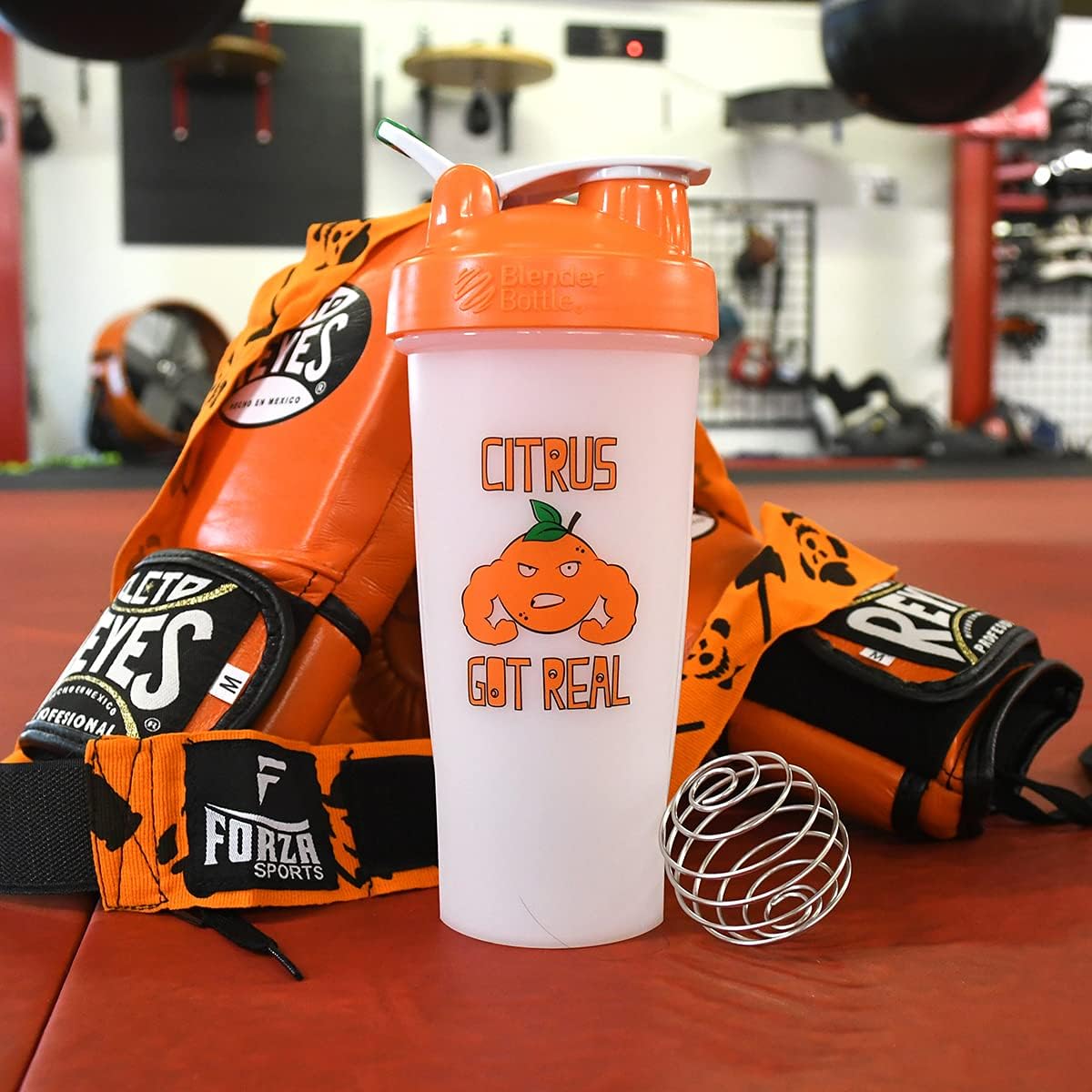 Forza Sports Blender Bottle Classic 28 oz. Shaker with Loop Top - Convenient Mixing Solution for Sports Drinks
