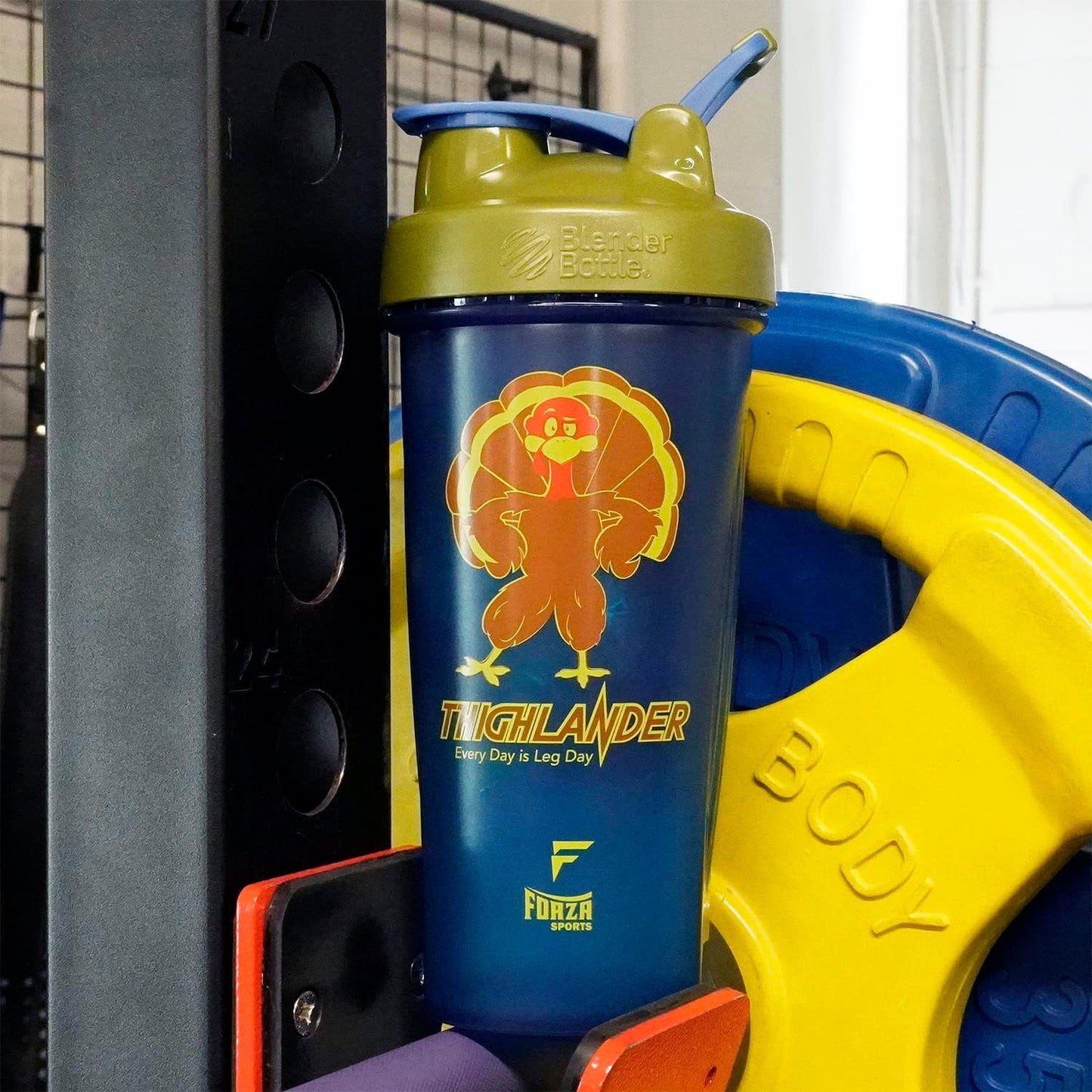 Forza Sports Blender Bottle Classic Shaker - 28 oz. Thighlander Model